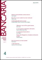 Immagine di Bancaria n. 4/2015