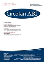 Immagine di Circolari ABI n.36-37-38 del 16 ottobre 2017