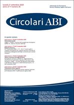 Immagine di Circolari ABI n. 36 del 21 settembre 2020