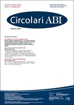 Immagine di Circolari ABI Nuova Serie n.40 del 3 ottobre 2022